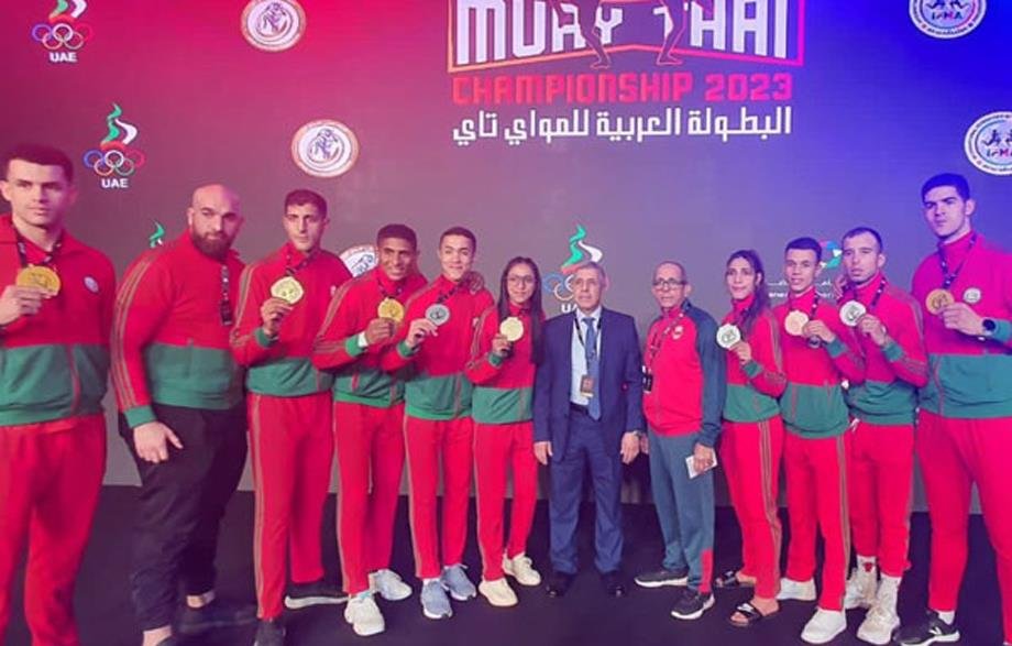 المنتخب المغربي يتوج بلقب البطولة العربية للمواي تاي برصيد 9 ميداليات
