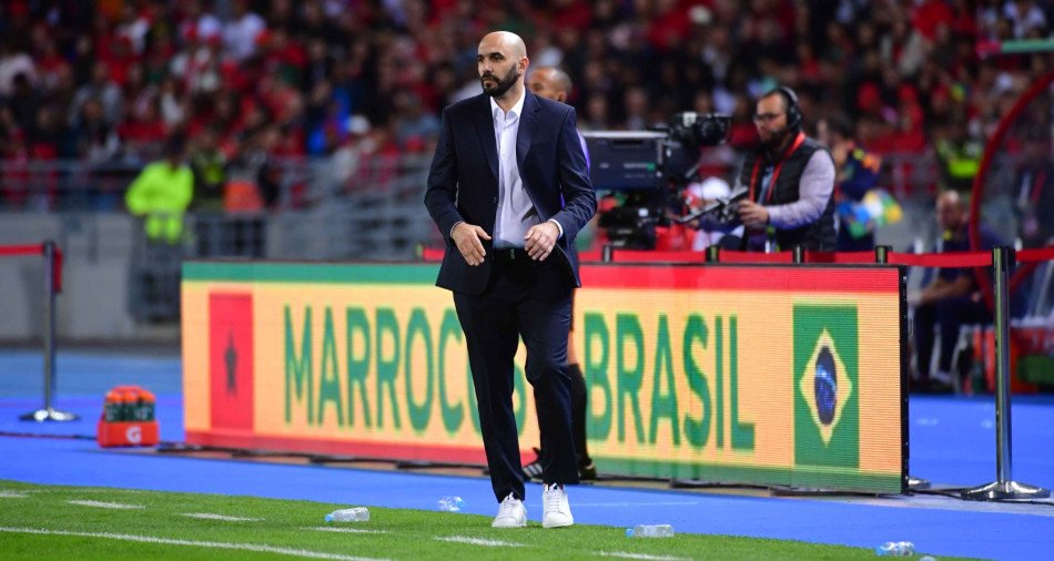 الركراكي : اللاعبون قاتلوا لتحقيق الفوز على البرازيل