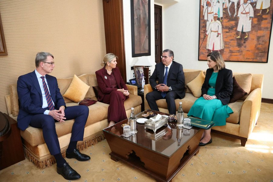 رئيس الحكومة يتباحث مع الملكة ماكسيما