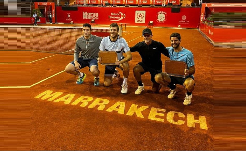 جائزة الحسن الثاني للتنس .. البرازيلي ديمولينير والإيطالي فافاسوري يتوجان في الزوجي