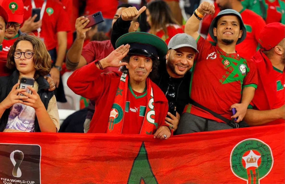 فيفا يحتفي بالنشيد الوطني المغربي