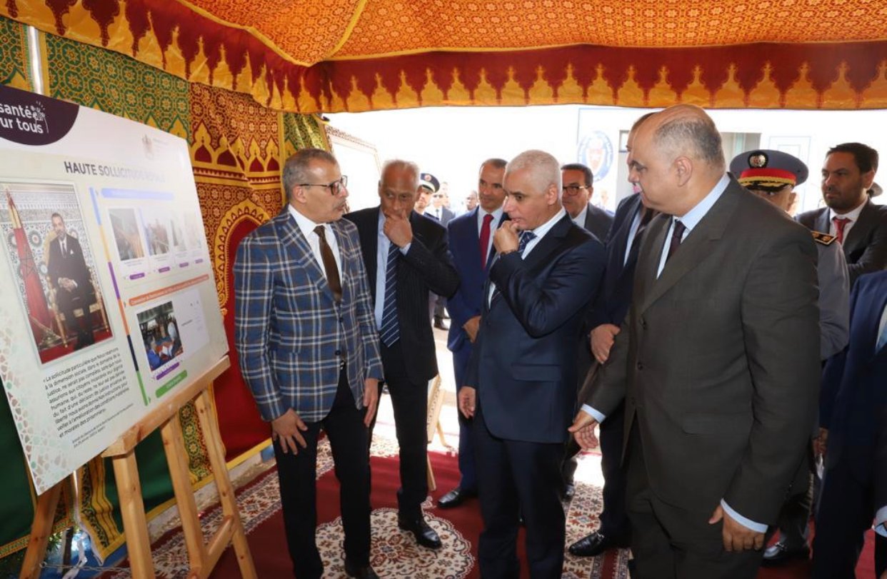 ٱيت الطالب والتامك يعطيان انطلاقة خدمات وحدة مخصصة لتصفية الدم بالسجن المحلي “راس الماء” بمولاي يعقوب