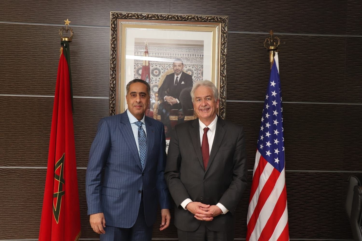 حموشي يستقبل مدير وكالة الاستخبارات المركزية الأمريكية