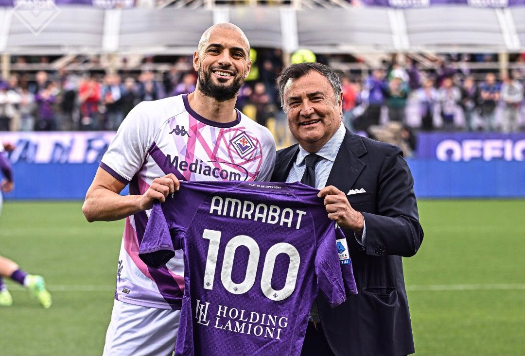 تكريم أمرابط في فيورونتينا