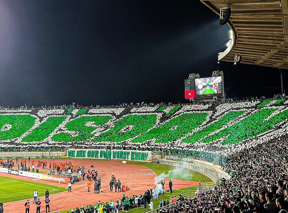 كأس العرش .. مباراة الحسينة والرجاء بدون جمهور