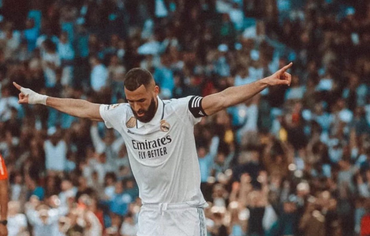 هاتريك بنزيما يقود ريال مدريد لاكتساح بلد الوليد بسداسية