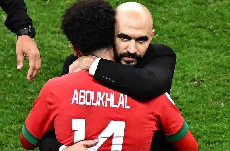 الركراكي يُعلق على قضية أبو خلال : “إنه فتى محترم، بقيم حقيقية وتعليم جيد