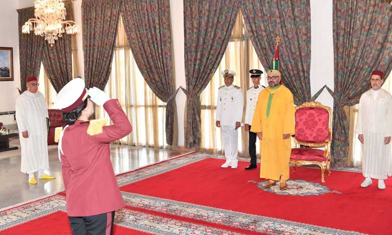 برقية ولاء وإخلاص مرفوعة إلى جلالة الملك من أسرة القوات المسلحة الملكية بمناسبة الذكرى السابعة والستين لتأسيسها