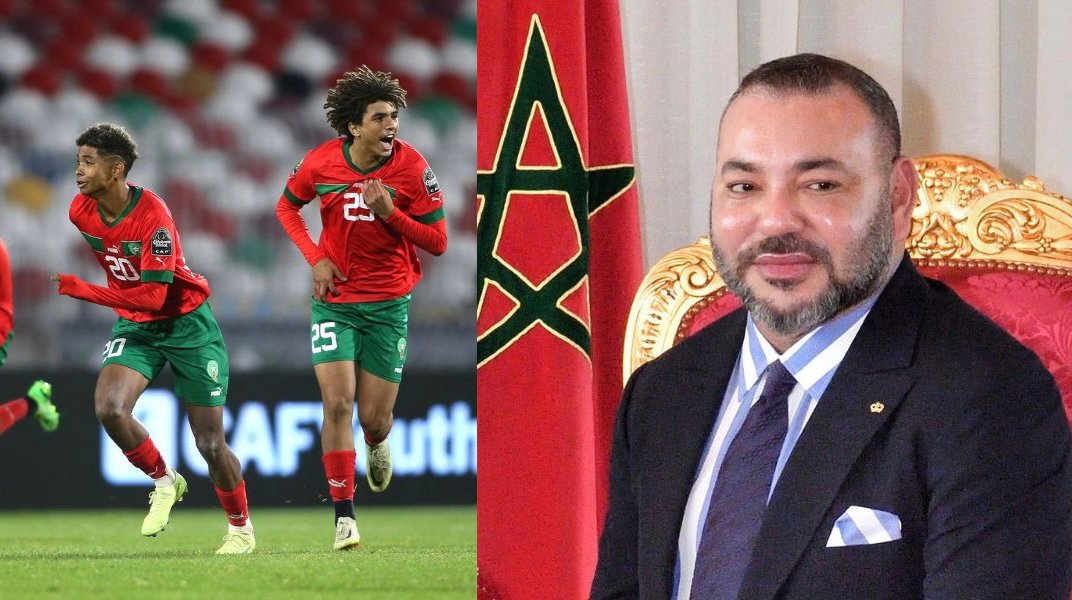 الملك يهنئ هاتفيا أعضاء منتخب الناشئين