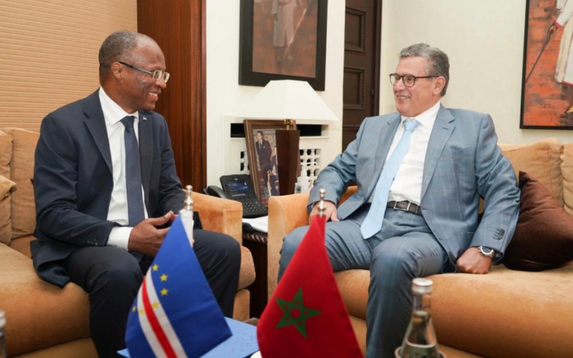 مباحثات بين رئيس الحكومة والوزير الأول بحكومة الرأس الأخضر