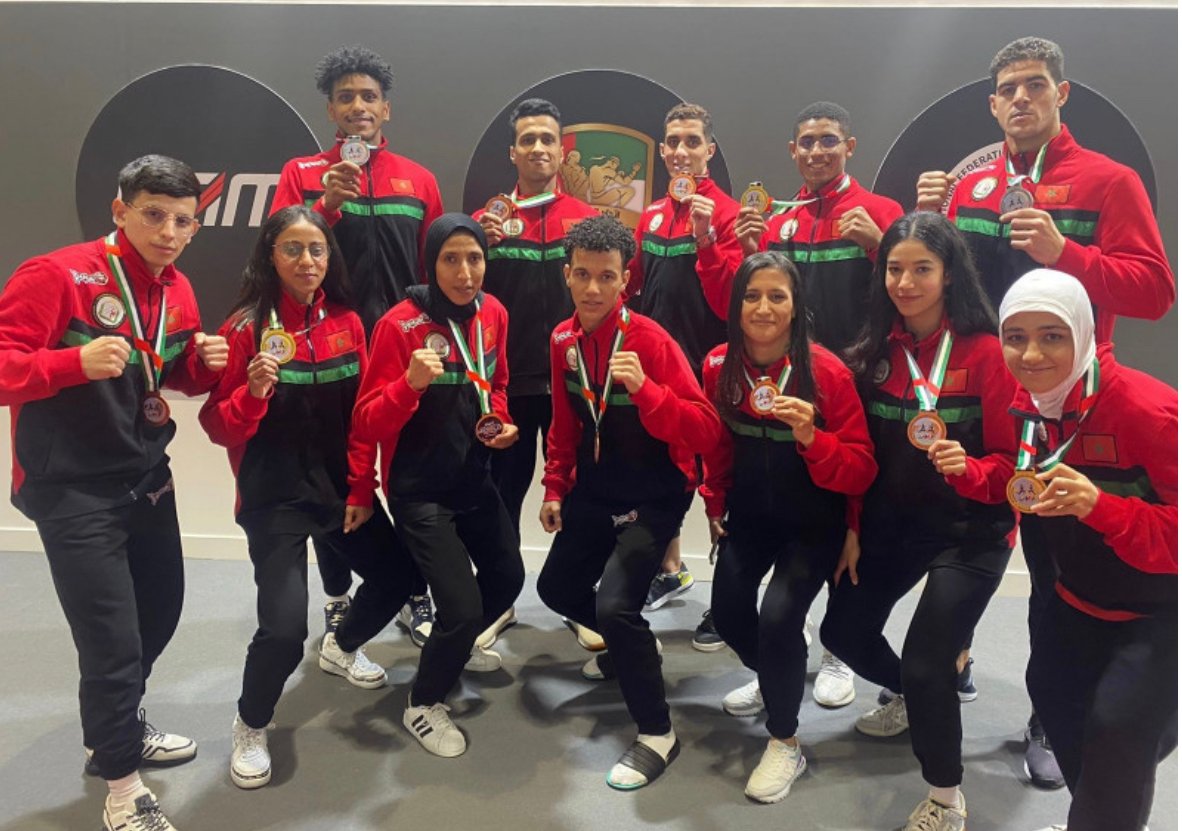 المغرب يحصد 4 ميداليت ذهبية في بطولة العالم للمواي طاي