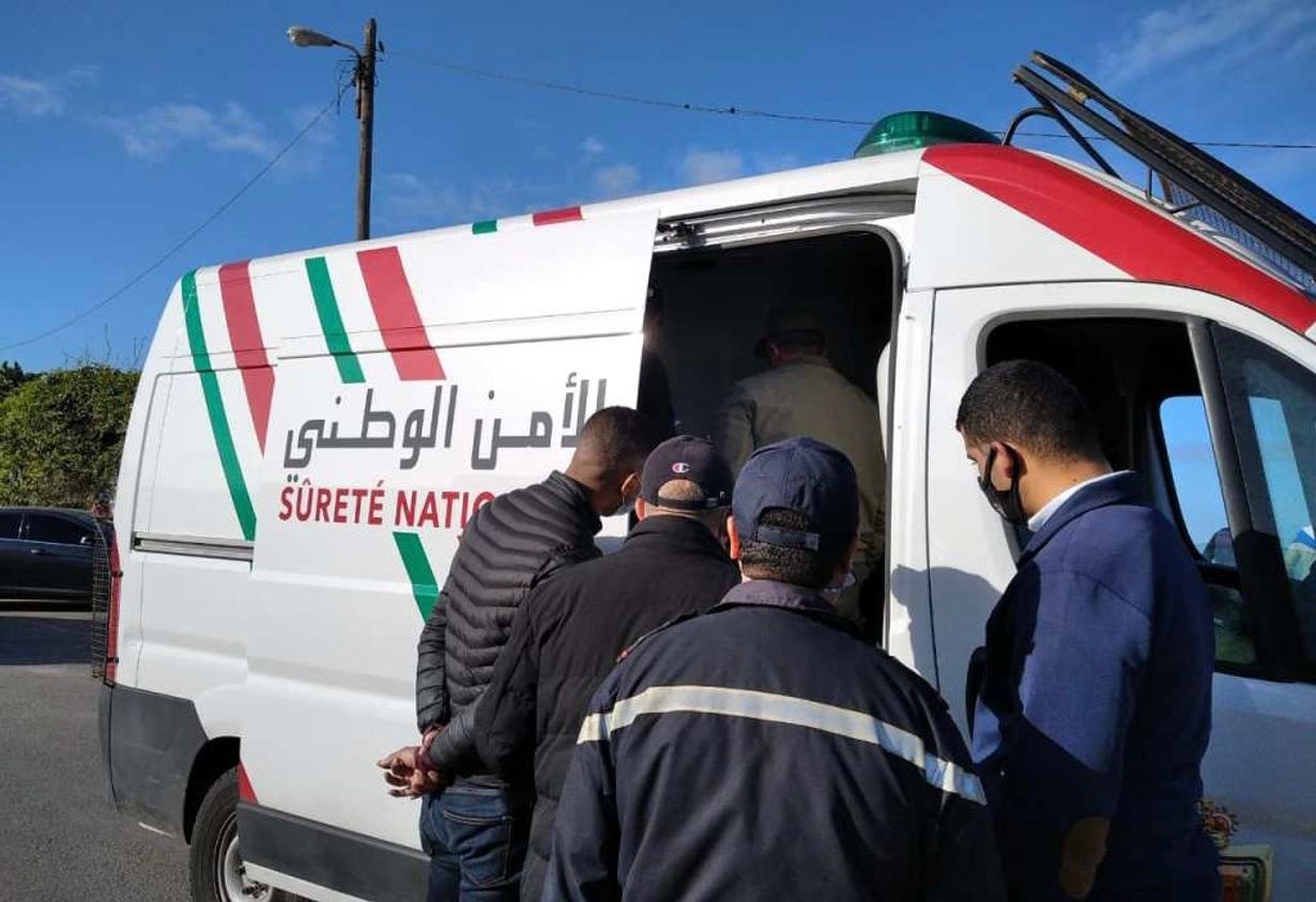 تعنيف شخص بمدخل عمارة .. أمن الرباط يحقق