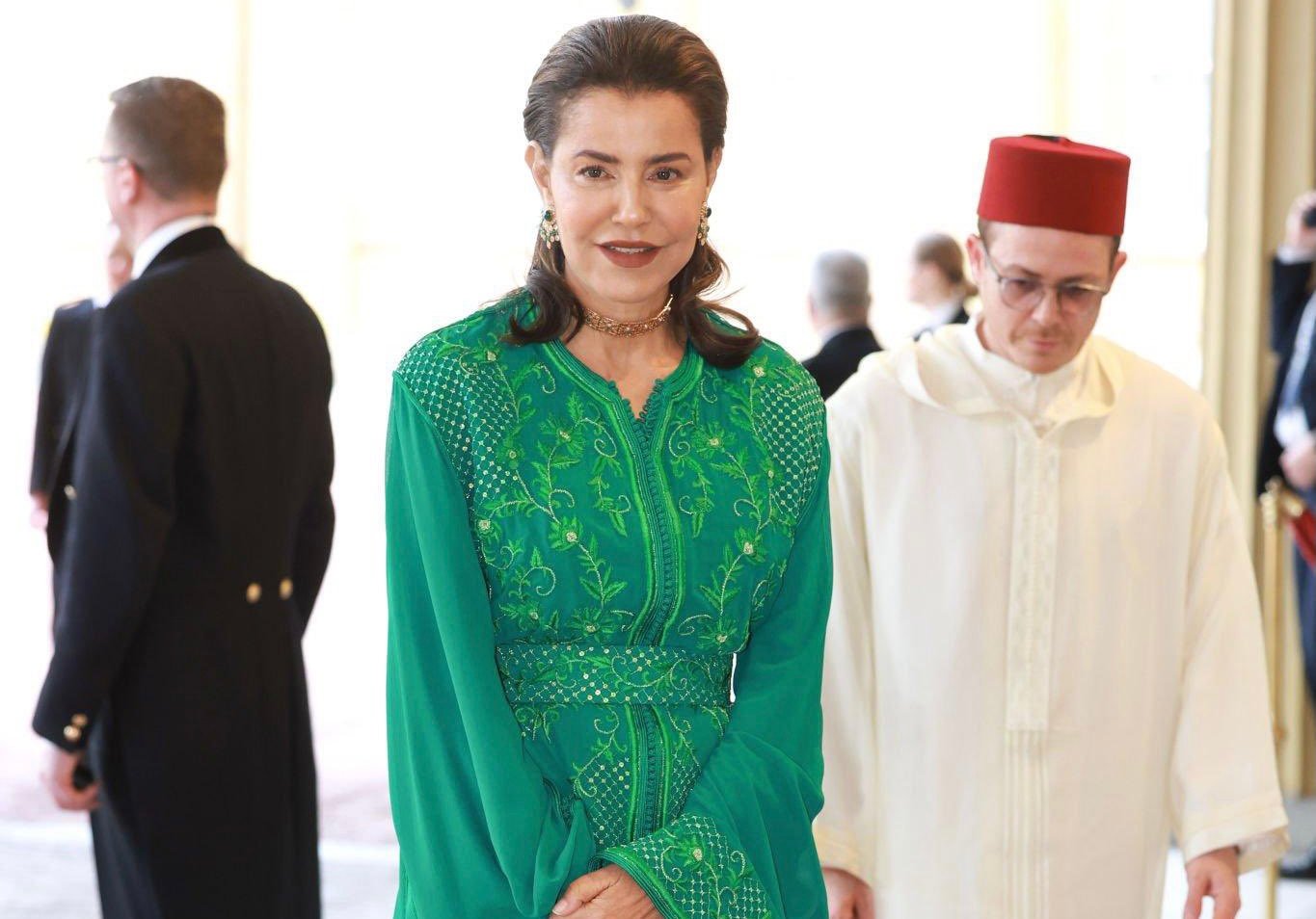 الأميرة للا مريم تحضر حفل استقبال بلندن