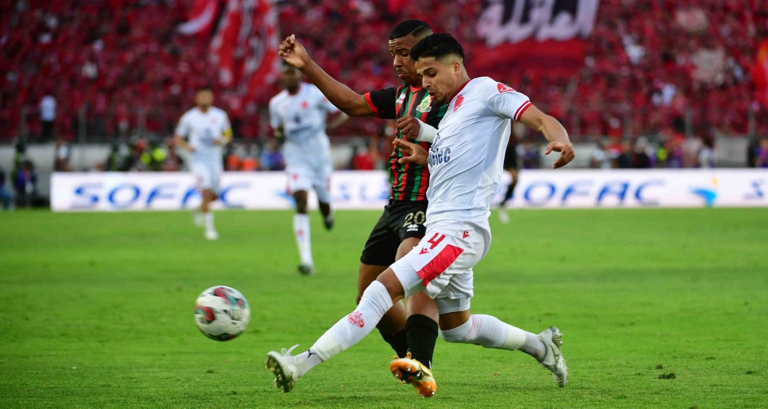 البطولة.. تعادل الوداد أمام الجيش الملكي