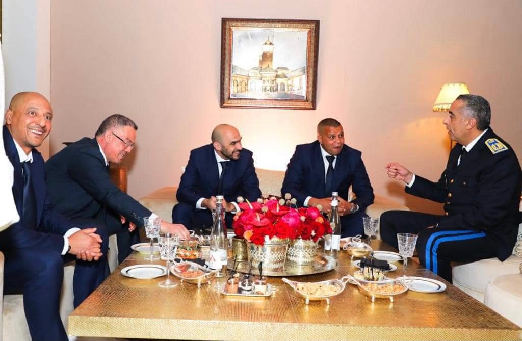 حموشي يستقبل لقجع و الركراكي