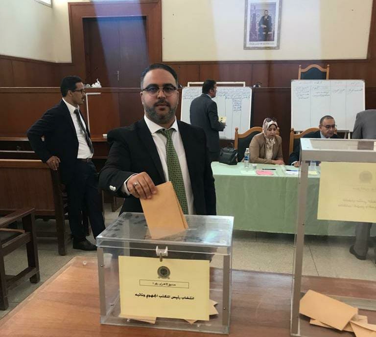 إنتخاب الدكتور محمد عبده البراق رئيسا للمكتب الجهوي للودادية الحسنية للقضاة بالدائرة القضائية لإستئنافية مكناس والمستشار عزيز البارودي نائبا للرئيس.