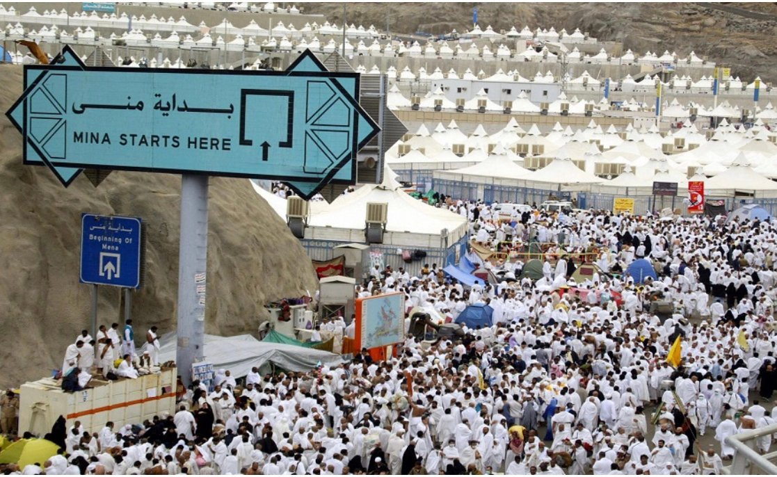 حجاج بيت الله يتوافدون على مشعر منى لقضاء أيام التشريق