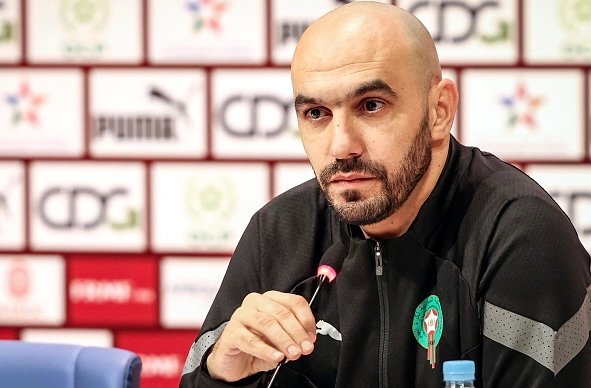 الركراكي: المنتخب المغربي مرشح للفوز بكأس إفريقيا
