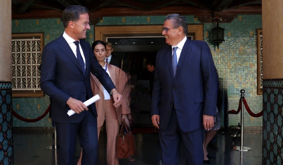 أخنوش يجري مباحثات مع الوزير الأول الهولندي