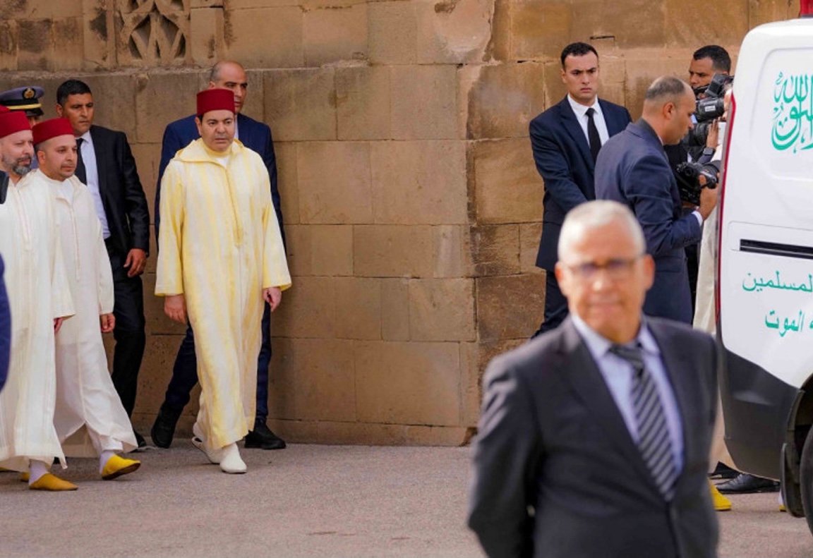 تشييع جثمان الراحل محمد معتصم بحضور الأمير مولاي رشيد