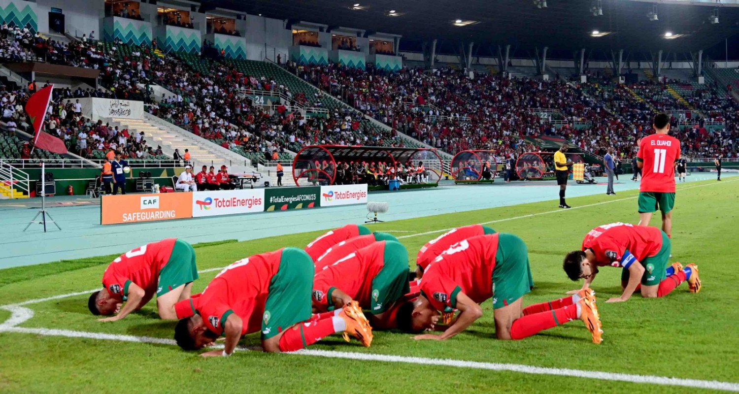 المنتخب الأولمبي يدك شباك غانا بخماسية ويتأهل لنصف نهائي “كان”