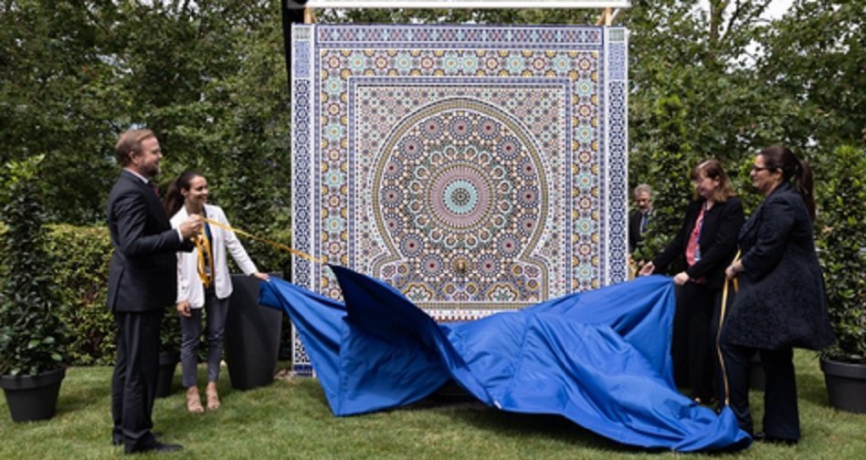 المغرب يهب نافورة تقليدية إلى مجلس أوروبا