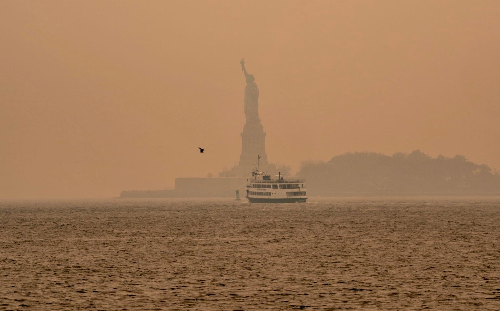 دخان حرائق غابات كندا يهدد 11 ولاية أمريكية