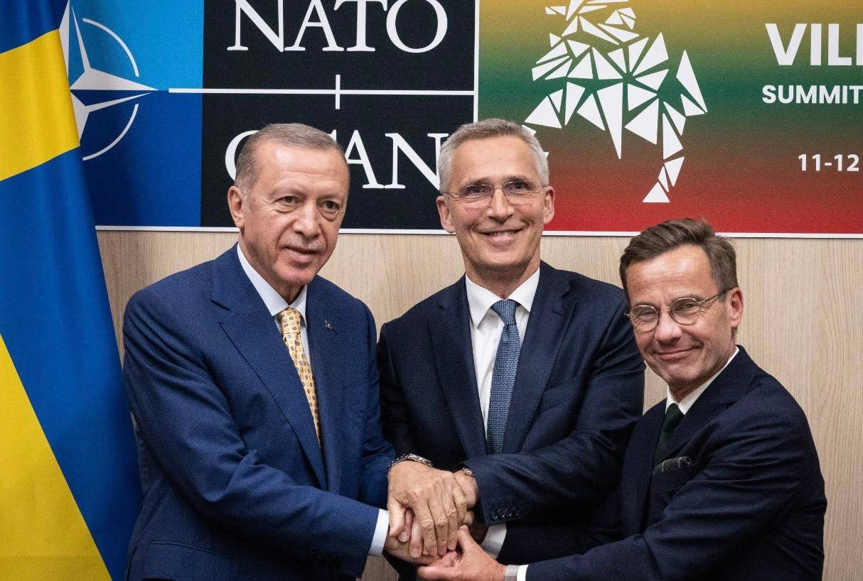 الرئيس التركي يوافق على تأييد انضمام السويد إلى حلف شمال الأطلسي