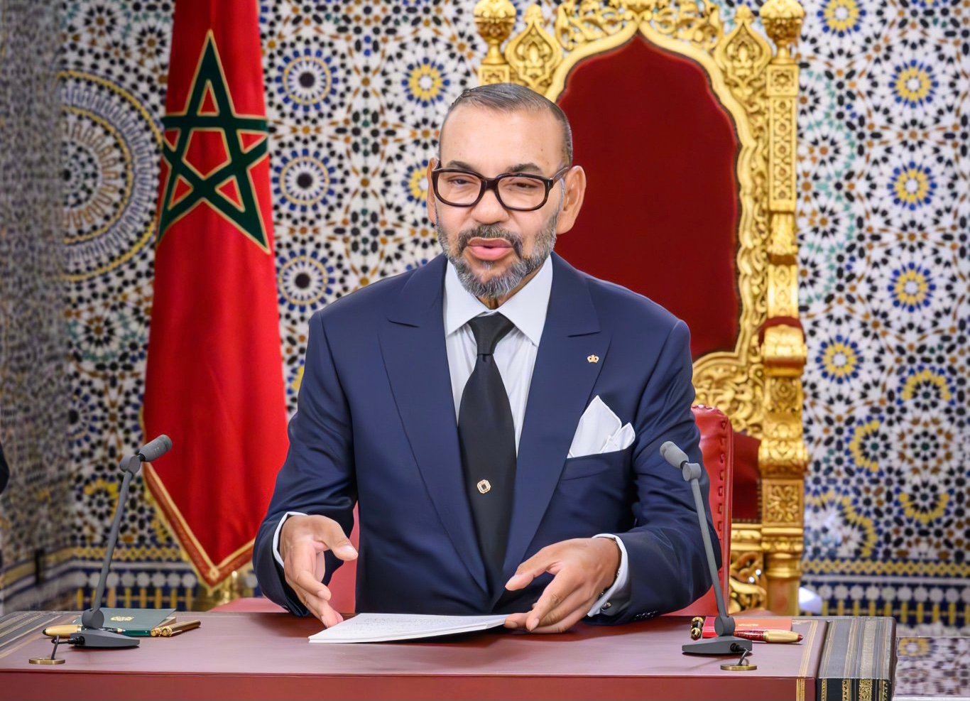 نص الخطاب السامي الذي وجهه جلالة الملك إلى الأمة بمناسبة عيد العرش المجيد