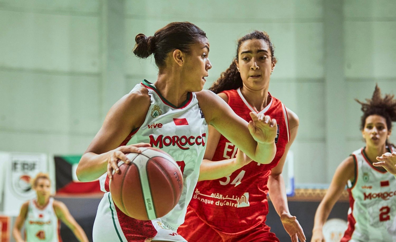 فوز المغرب على مصر فى البطولة العربية لكرة السلة