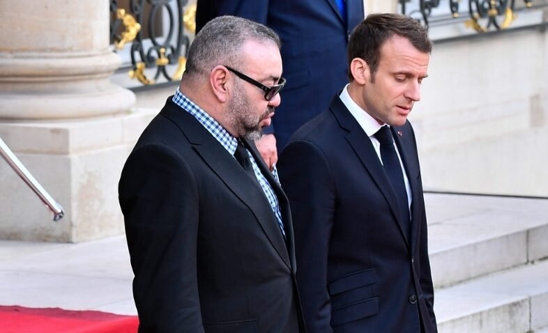 الملك يهنئ الرئيس الفرنسي بمناسبة العيد الوطني لبلاده