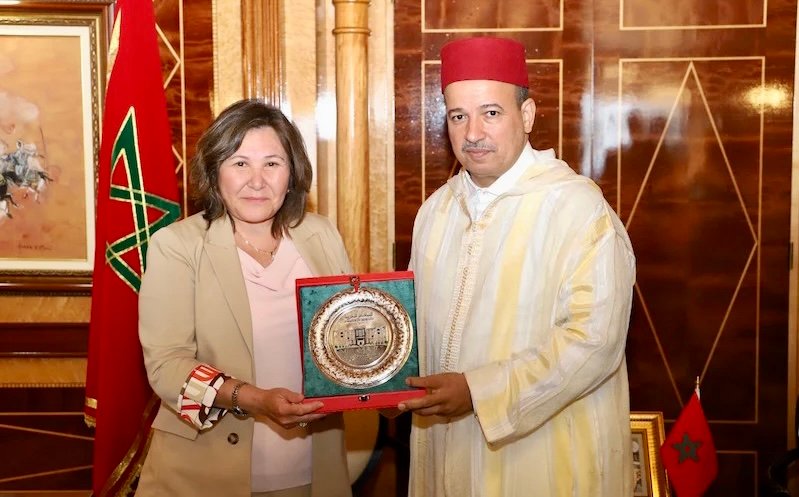 ميارة يستقبل سفيرة جمهورية كازاخستان بالرباط