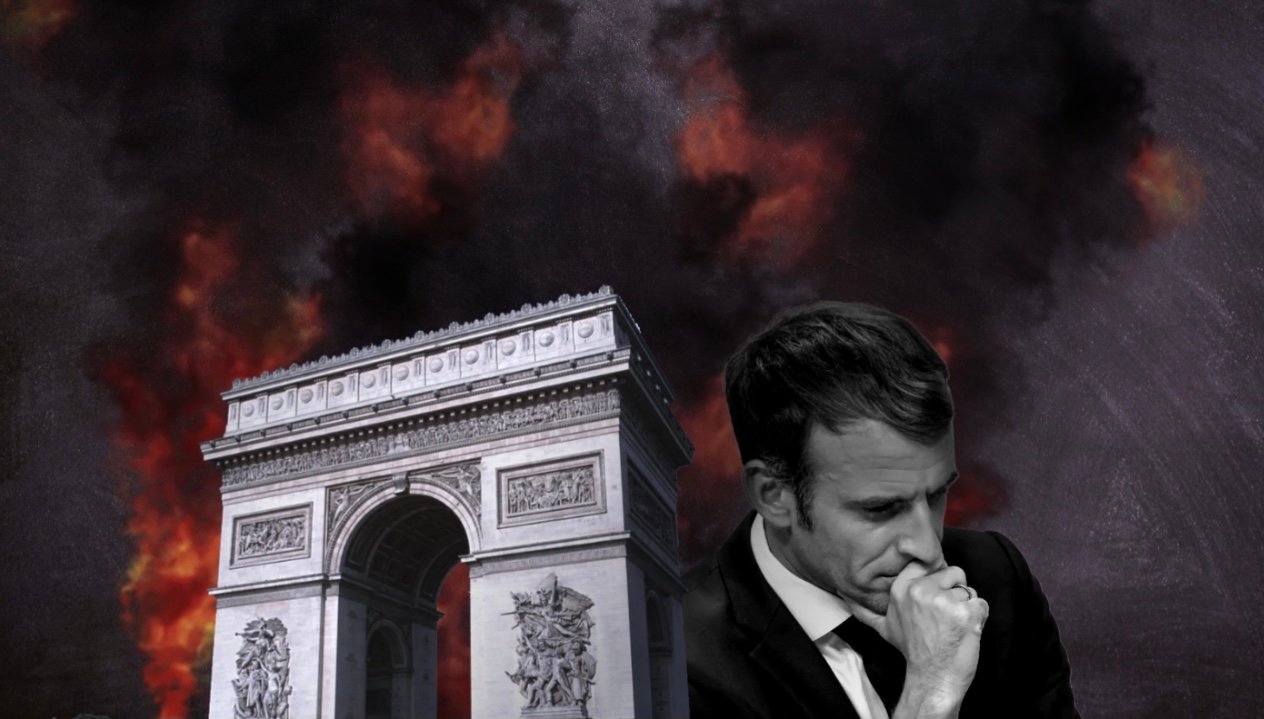 صحفي فرنسي: ماكرون يريد تحطيم أي شيء يهدده