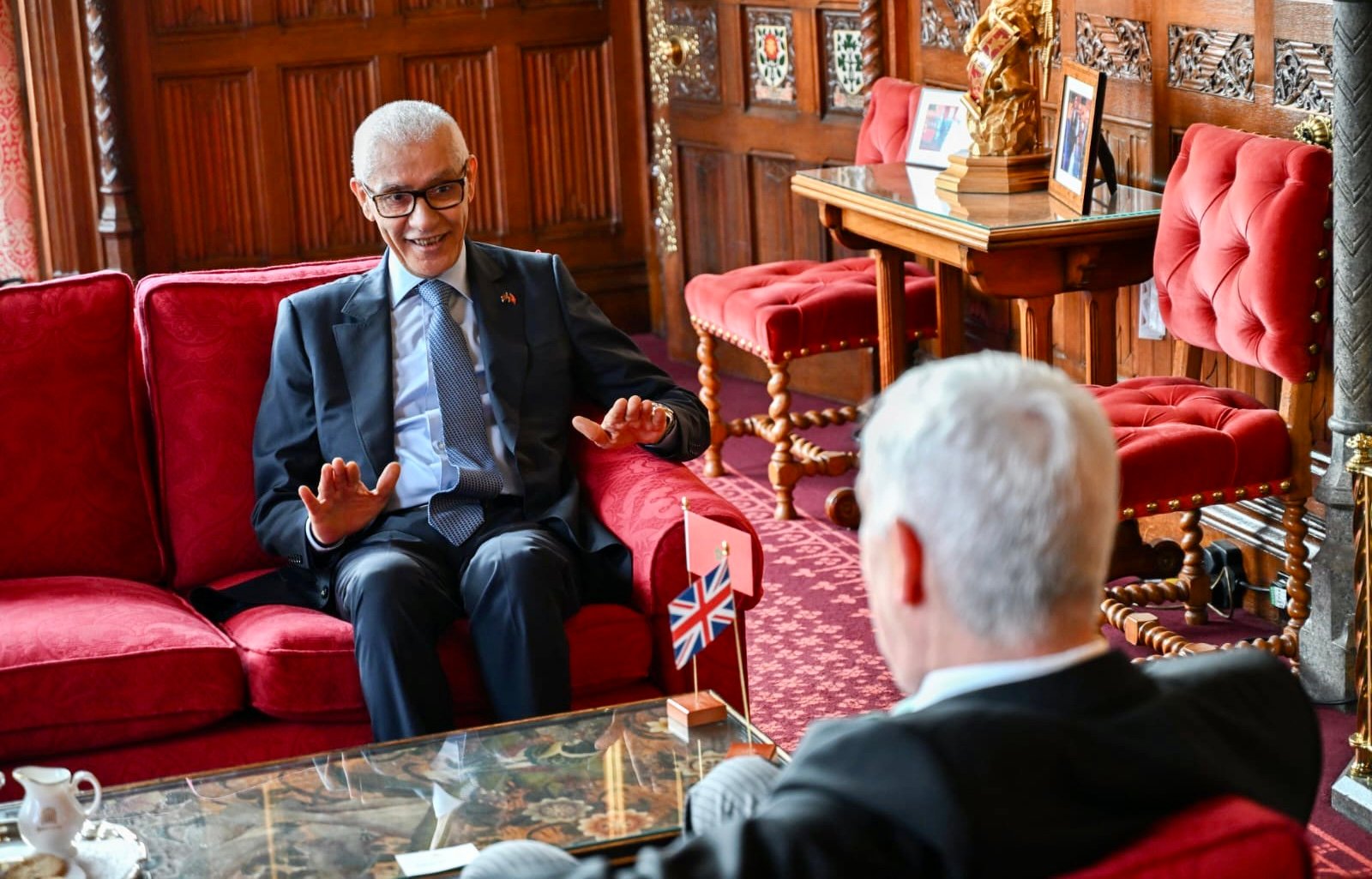 تعزيز العلاقات البرلمانية محور زيارة الطالبي العلمي للندن