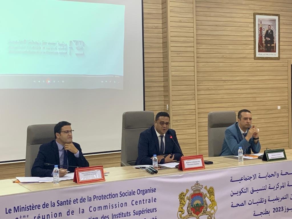 انعقاد الاجتماع التاسع للجنة المركزية لتنسيق التكوين بالمعاهد العليا للمهن التمريضية وتقنيات الصحة