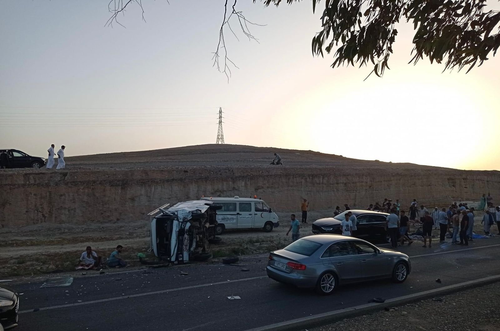 فاجعة ..حادث سير مروع يسقط 9 قتلى بإقليم خريبكة