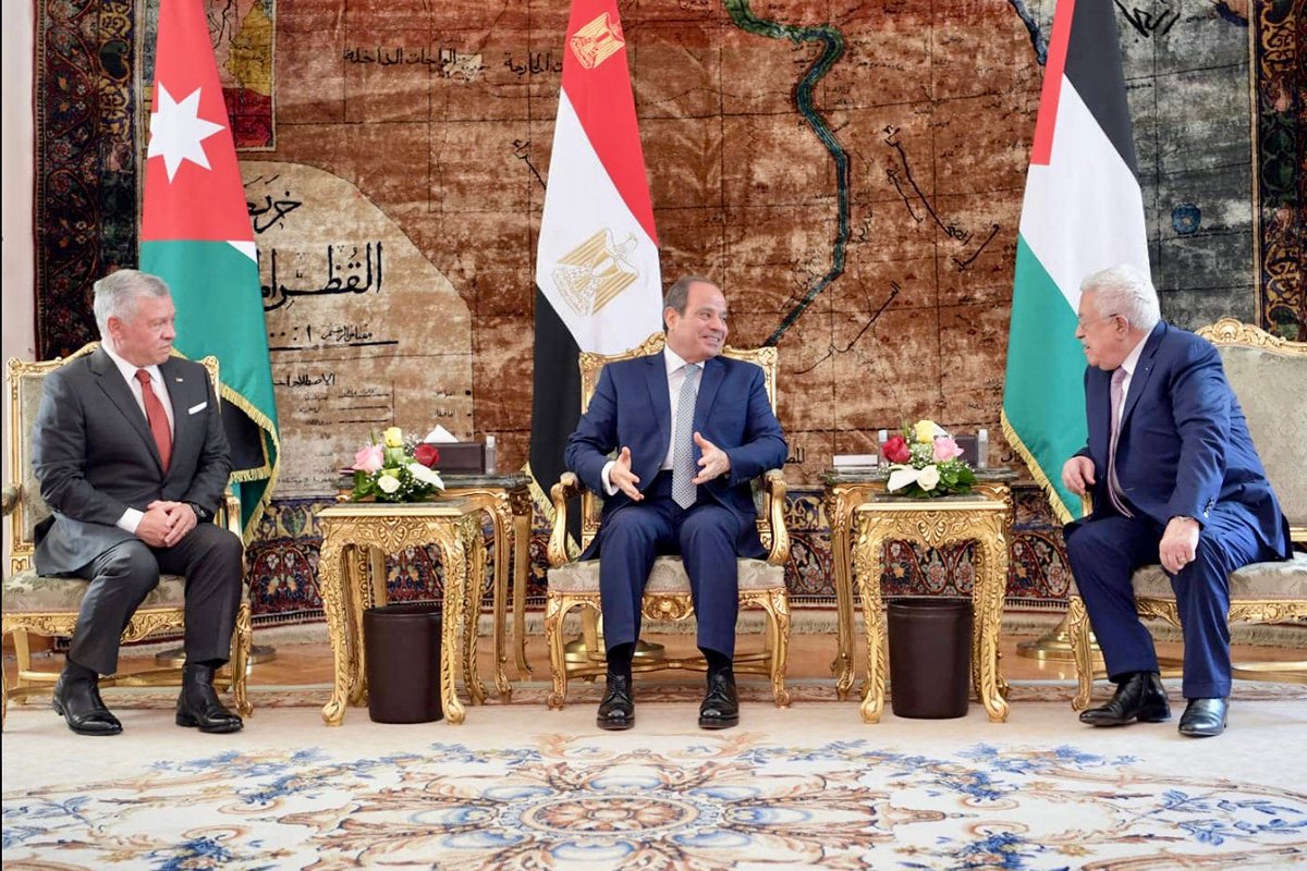 قمة العلمين : حل القضية الفلسطينية ضرورة إقليمية ودولية