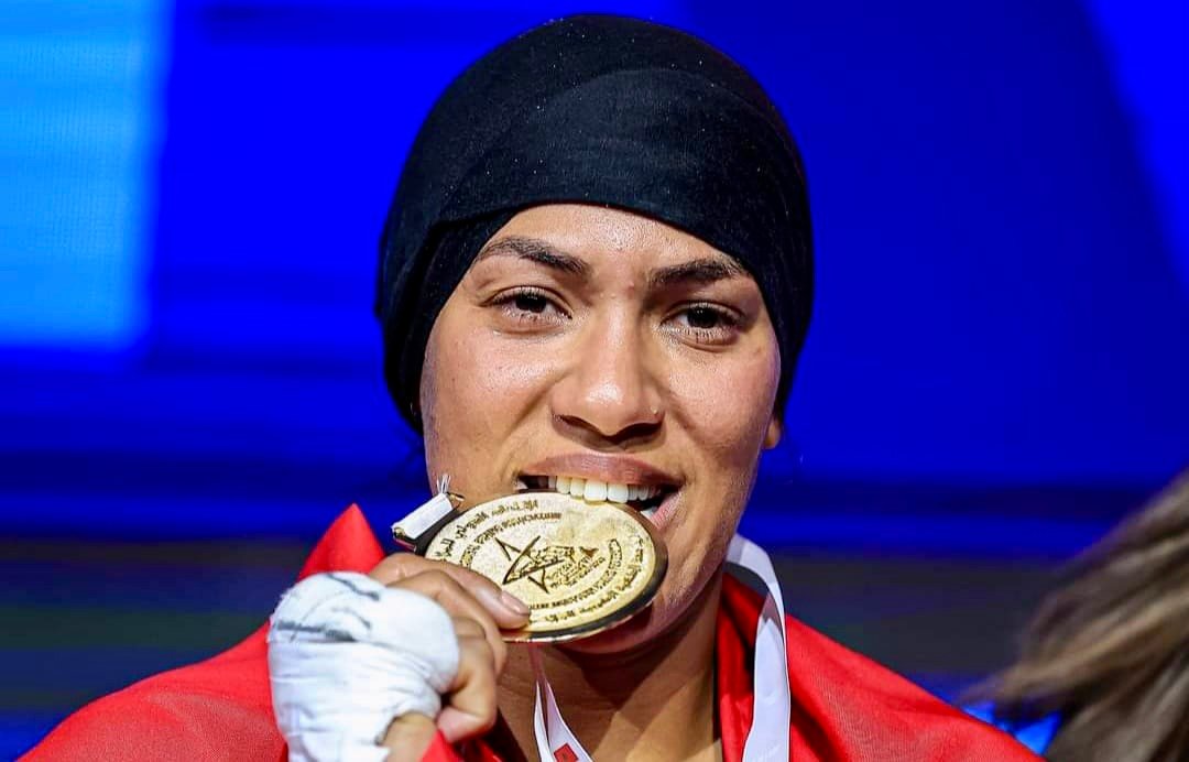 خديجة المرضي تتوج بطلة لإفريقيا