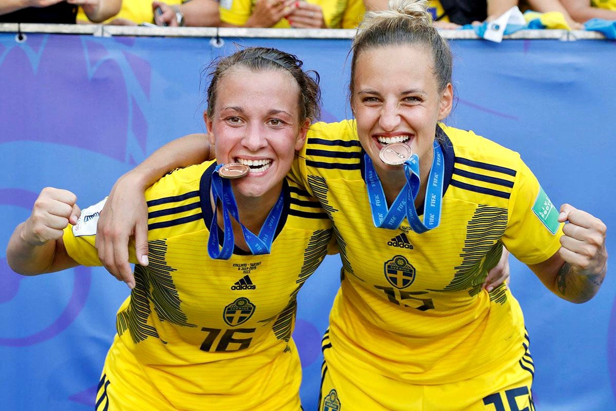 السويد تحرز المركز الثالث فى كأس العالم للسيدات