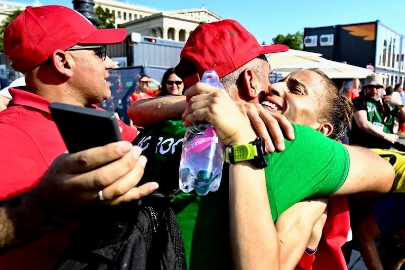 كردادي تدخل التاريخ في سباق الماراثون