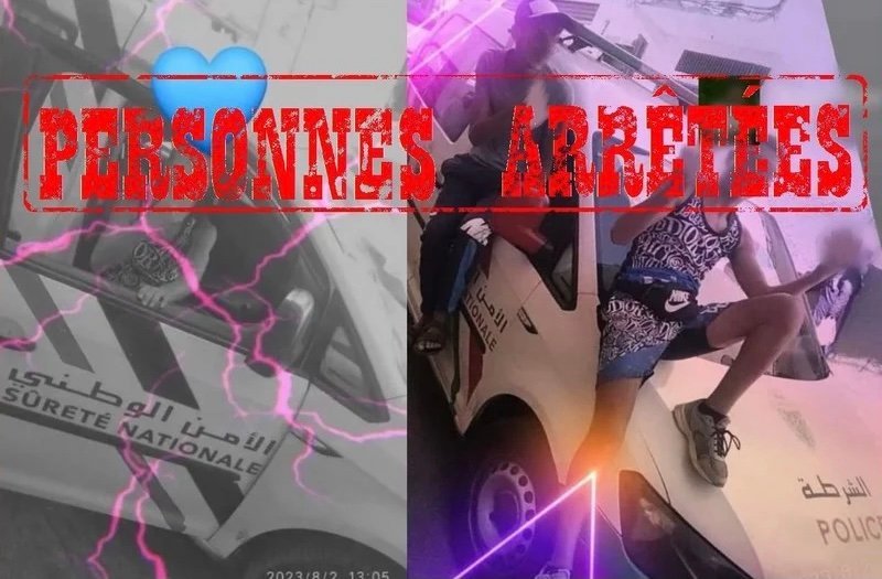 أمن تطوان يوقف 3 أشخاص عبثوا بسيارة أمنية