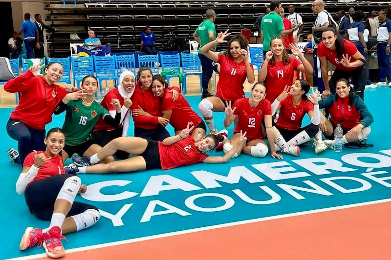 لبؤات الكرة الطائرة يهزمن سيدات ليسوتو