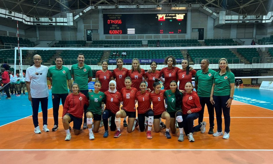 المغرب يتأهل إلى ربع نهائي بطولة أمم إفريقيا لكرة الطائرة سيدات