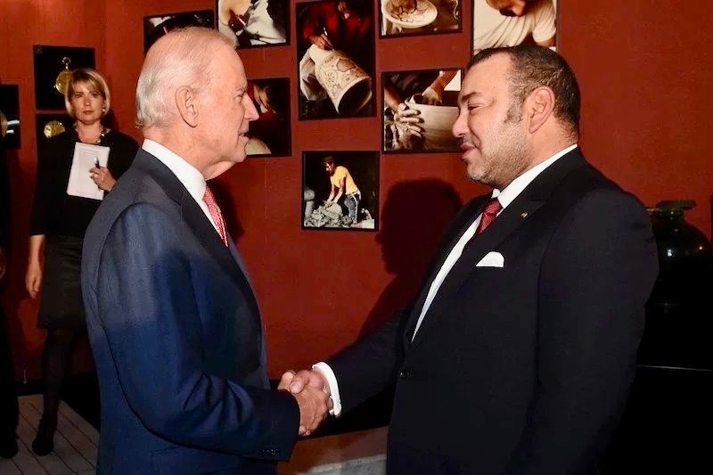 الملك يتلقى اتصالا هاتفيا من الرئيس الأمريكي جو بايدن