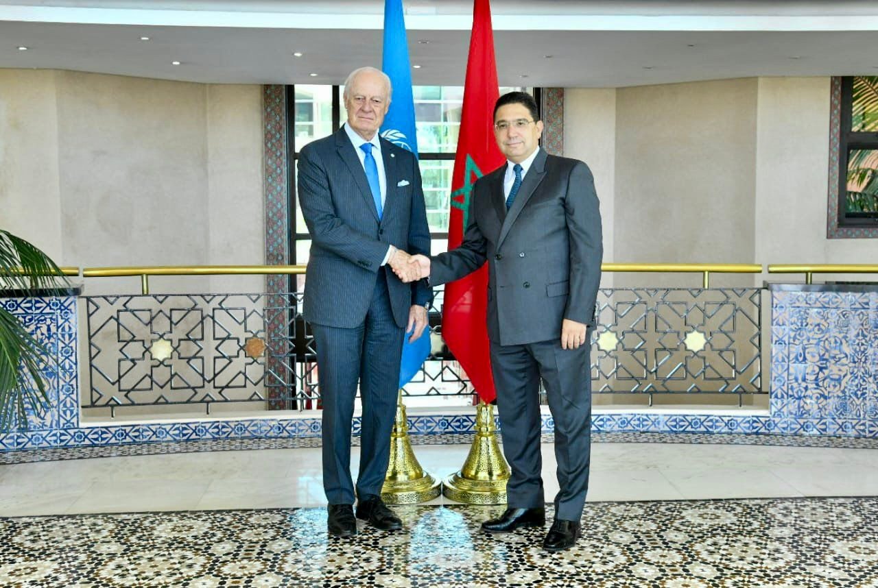 بوريطة يتباحث مع المبعوث الأممي للصحراء