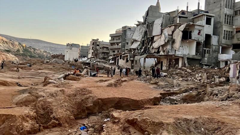 نزوح أكثر من 43 ألف شخص بسبب فيضانات ليبيا