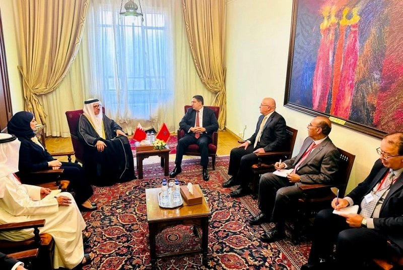 بوريطة يتباحث مع نظيره البحريني