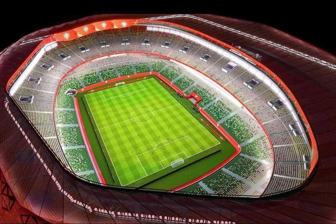 بالصور .. ‎التصميم الخاص بملعب الأمير مولاي عبد الله الجديد بسعة 65 مقعد.