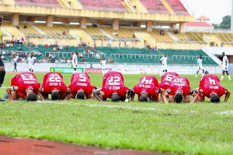 التعادل الإيجابي ينهي مباراة الوداد وكوناكري الغيني