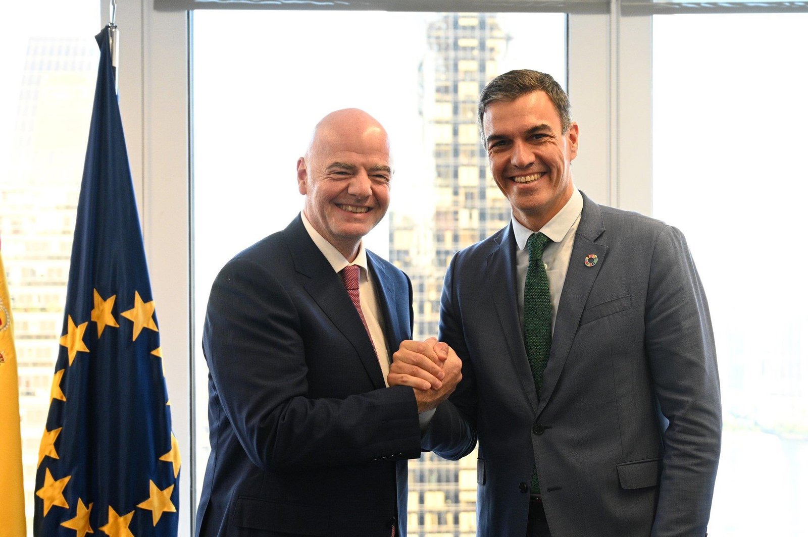 بيدرو سانشيز: الترشح المشترك لمونديال 2030 “مشروع قوي وطموح”